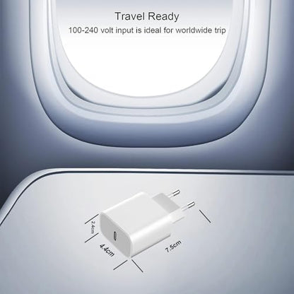 Mijun 20w Usb C Charger for Iphone & Samsung - Fast Charging