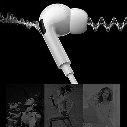 Generic Wired Earbuds For Iphone 12 Pro With Noise Cancellation