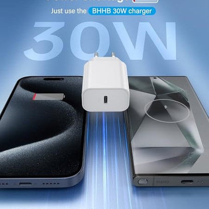 Bhhb Pd 3.0 I-phone 30w Usb C Charger - Fast Charging for Iphone & Ipad