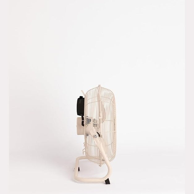 CREATE - AIR FLOOR RETRO – Sand Industrial Floor Fan (12")