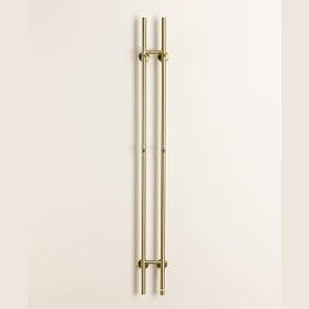 CREATE /Warm Towel Tube/Electric Towel Dryer 1 Bar White/Vertical Design, 150x2.5cm, 2 Temperature Settings, Timer, Stainless Steel, 60W
