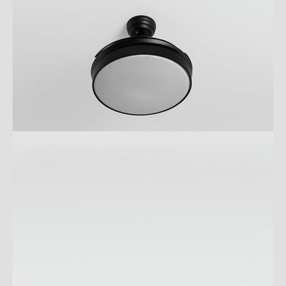 CREATE - Wind Clear Ceiling Fan, Black, with Light, Remote Control and WiFi, 40 W, Diameter 108 cm, Timer, 6 Speeds, Retractable Blades