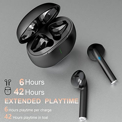 Renfred Bluetooth Headphones - Crystal Clear Sound & Long Playtime