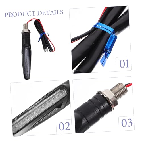 Valiclud 4pcs Led Motorcycle Turn Signal Kit - Energy-saving Stylish Indicator