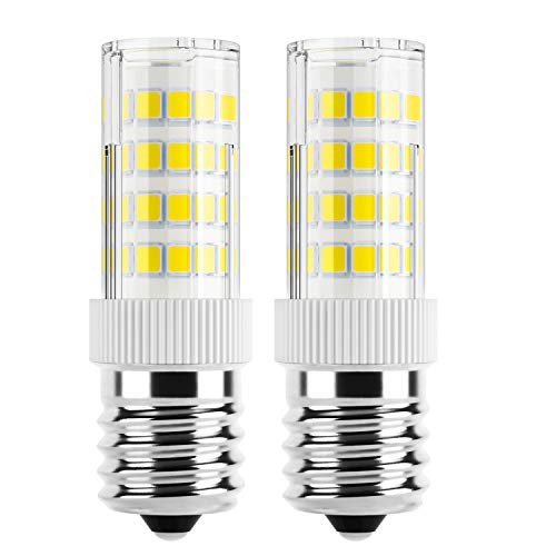 DiCUNO E17 LED Bulb, 4W, 400lm, Daylight White, 2-Pack