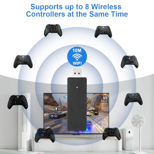 Axfee Wireless Usb Adapter Bluetooth Receiver For Switch - Compatible With X-Box One, Elite Series - High Quality & Stable Connection
