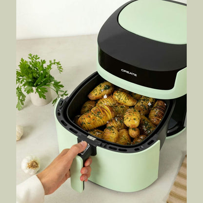 Create - Large Pro AirFryer - 6.2L Oil-free Fryer / 1800 W / green