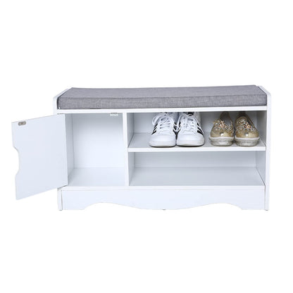 Heute Shoe Storage Bench with Cushion