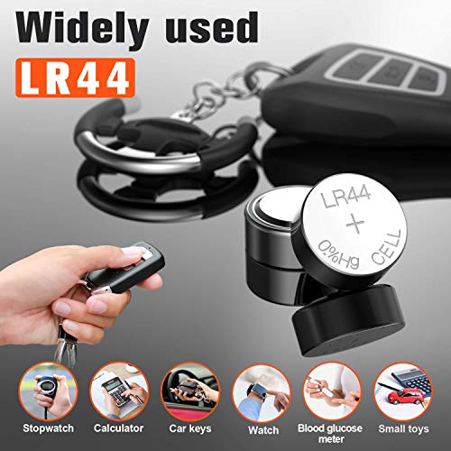 Gutalkali Lr44 Button Cell Batteries - Compatible With Many Electronics & Reliable Performance