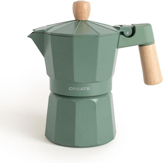 Create - THERA MOKA RETRO – Italian Coffee Maker  Sage