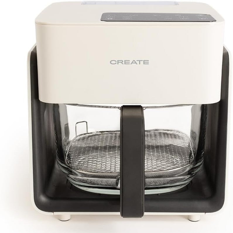 CREATE - Air Fryer Mist Oil Free Fryer 4.2 L with Steam Release – Off White