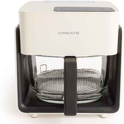 CREATE - Air Fryer Mist Oil Free Fryer 4.2 L with Steam Release – Off White