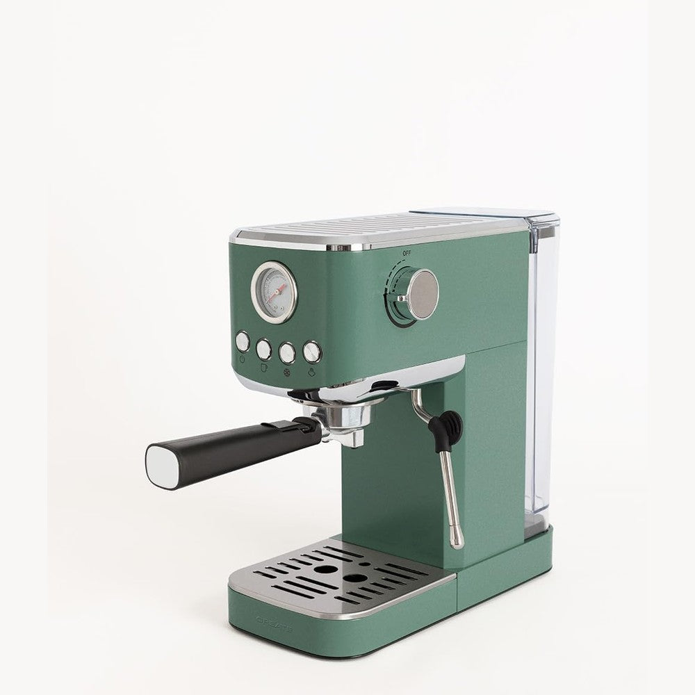 CREATE - Thera Classic Compact Espresso Machine – Semi-Automatic, 20 Bar, 1350 W - Sage Green