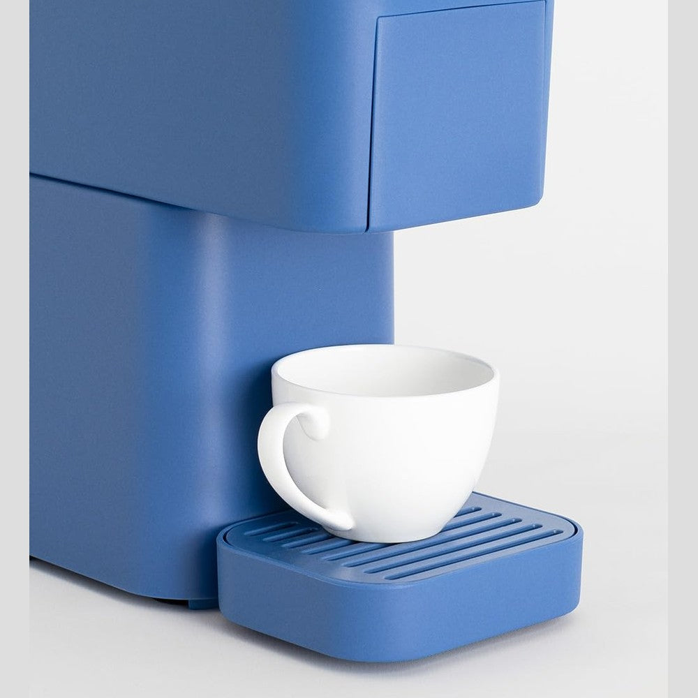 CREATE THERA STUDIO Multi-Capsule Espresso and Ground Coffee Machine in Cobalt Blue