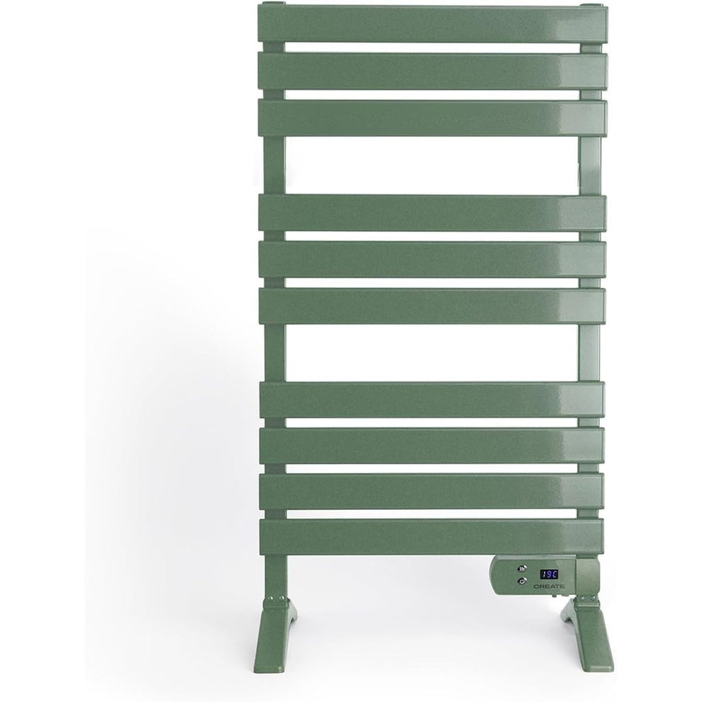 Kreat Radiator Create - Warm Towel 500 W Electric Bathroom Radiator Sage Green – Mosaïque
