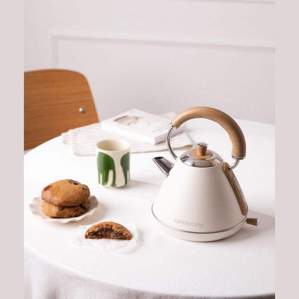 CREATE - KETTLE RETRO M – 1L Kettle – Beige