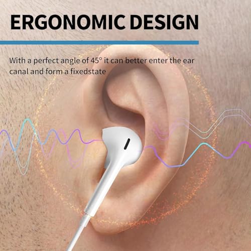 Casemetro 2-packs Headphones With Lightning Connector for Iphone - High-quality Sound