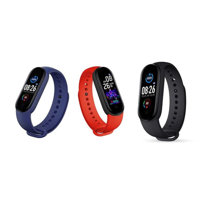 Oqerlophesg58 M5 Smart Bracelet Portable Heart Rate Monitor With Fitness Tracking