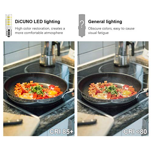 Dicuno E17 Led Bulb, Appliance Bulbs, 400lm Brightness