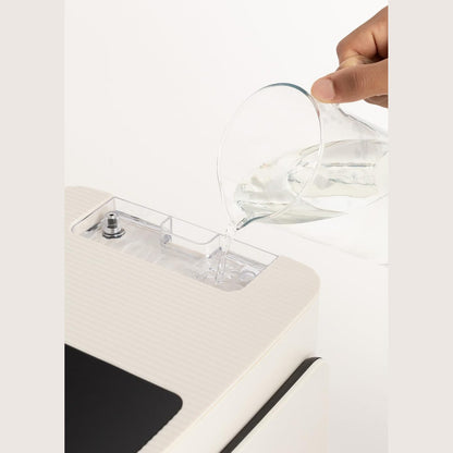 CREATE - Air Fryer Mist Oil Free Fryer 4.2 L with Steam Release – Off White