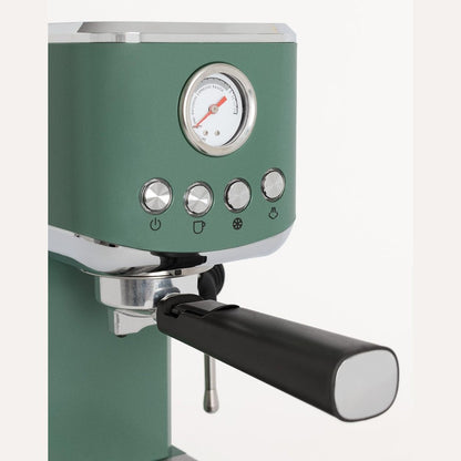CREATE - Thera Classic Compact Espresso Machine – Semi-Automatic, 20 Bar, 1350 W - Sage Green