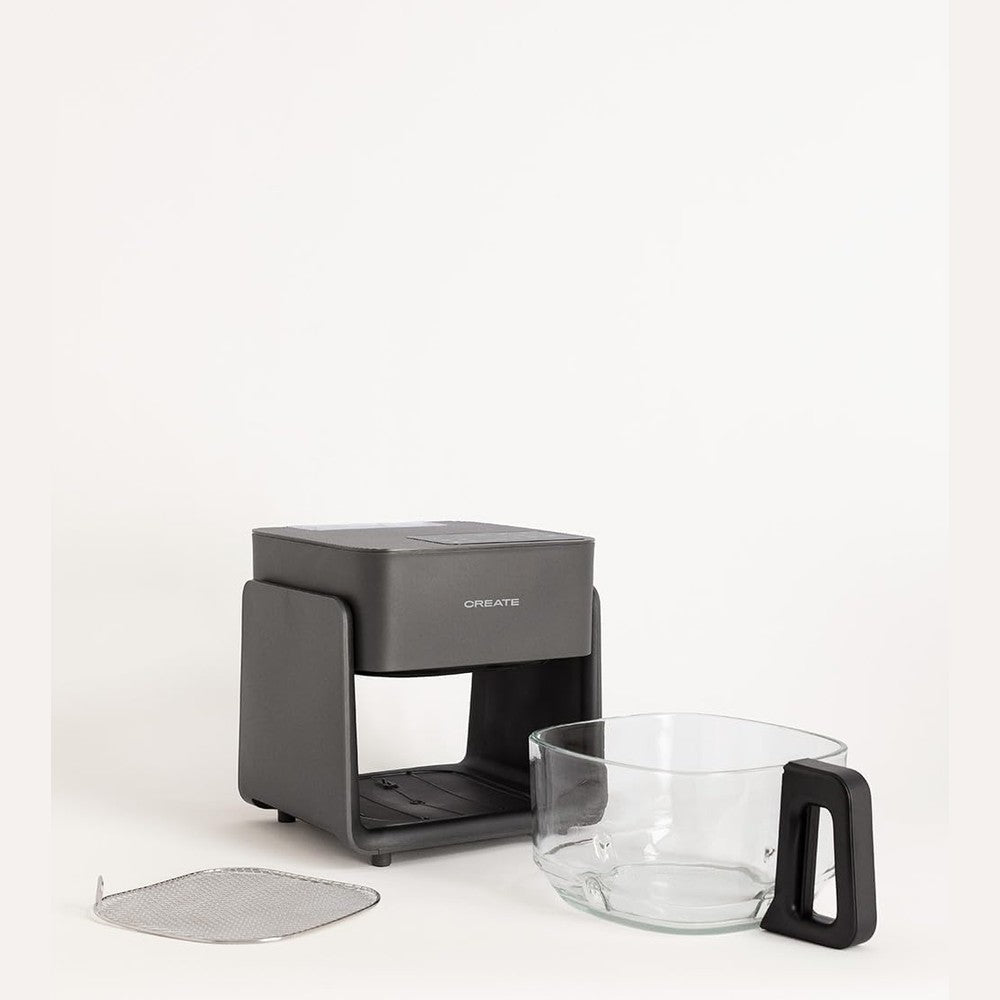 CREATE - Air Fryer Mist Oil Free Fryer 4.2 L with Steam Release – Black