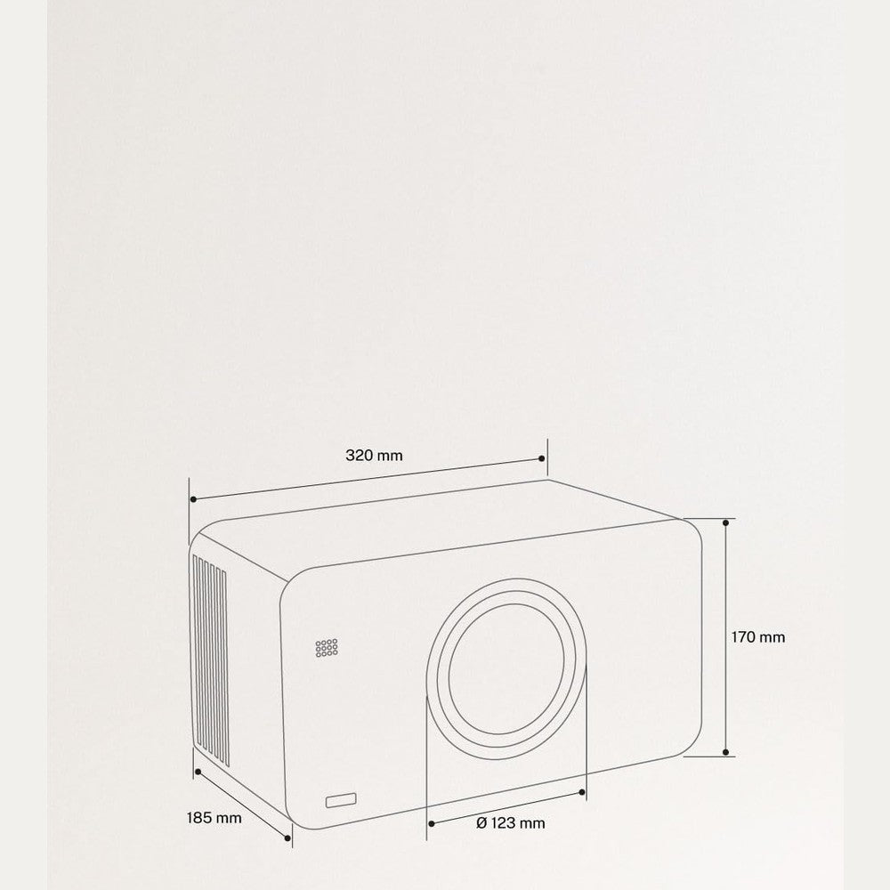 CREATE - AIR PURE COMPACT – Air Purifier with Bluetooth Speaker and Wireless Charger, White