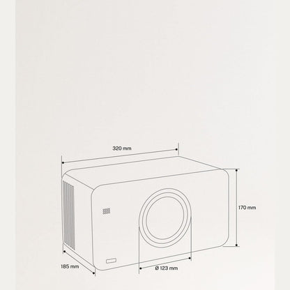 CREATE - AIR PURE COMPACT – Air Purifier with Bluetooth Speaker and Wireless Charger, White