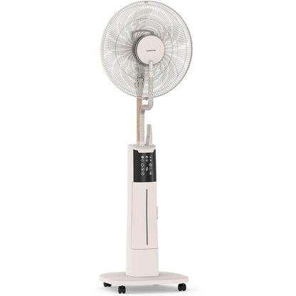 CREATE Portable Nebulizing Standing Fan - White