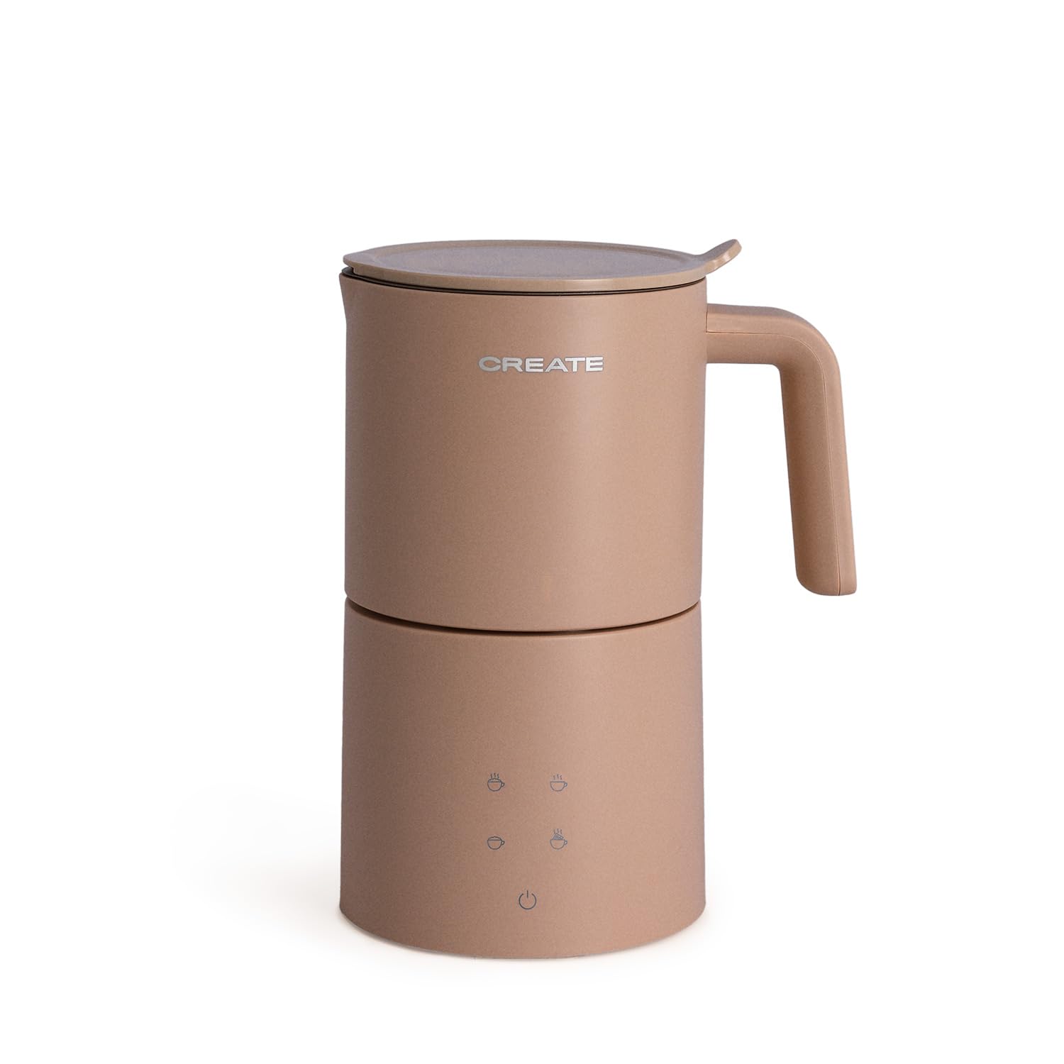 CREATE Milk Frother Studio Pro with touch screen and stainless steel design