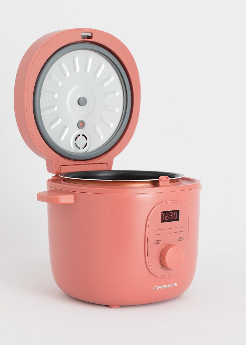 CREATE Programmable Rice Cooker with 2L Capacity