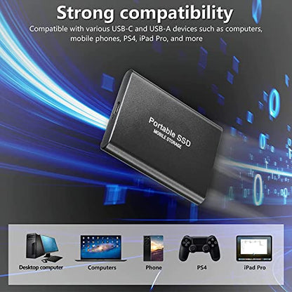 Generic 8Tb External Ssd - Portable Storage For Students & Gamers