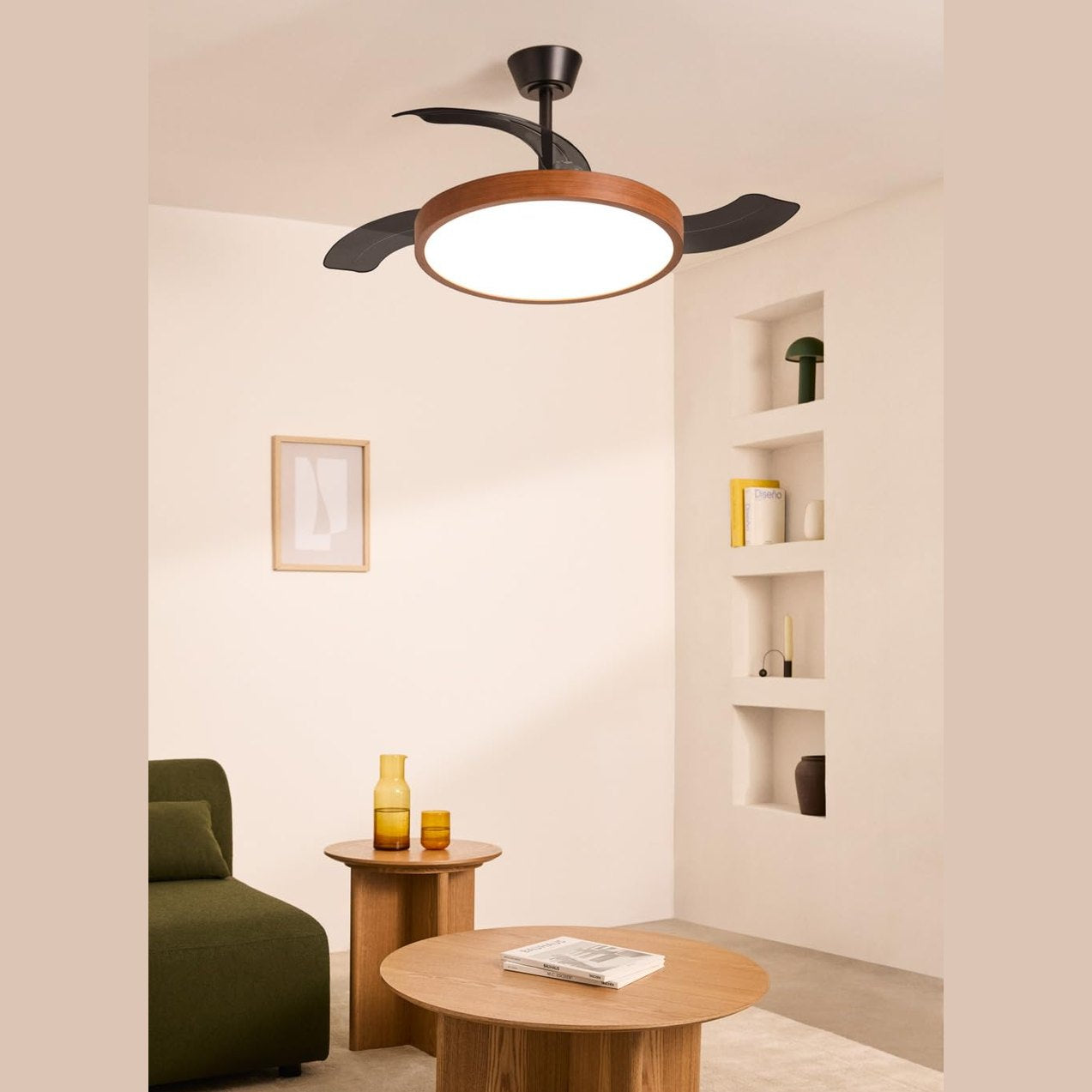CREATE Smart Ceiling Fan with Light and Wifi Control