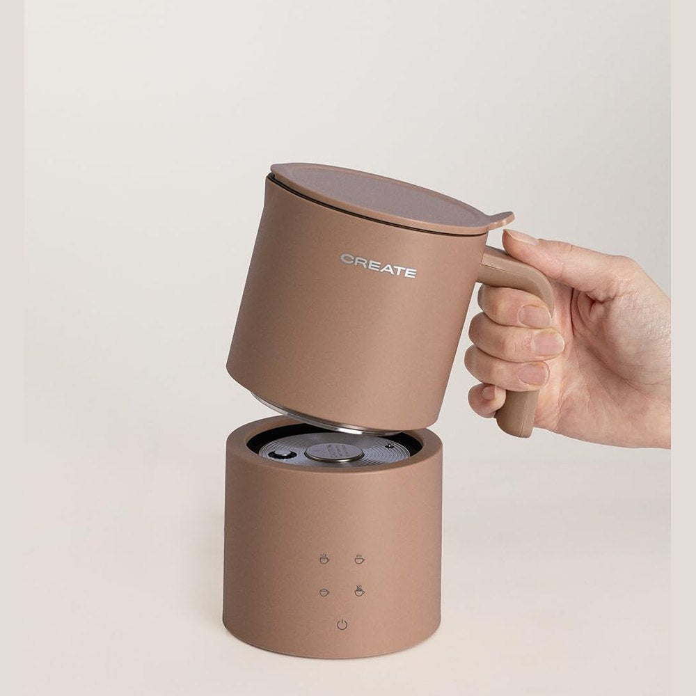 CREATE Electric Milk Mocha Frother with Touch Screen