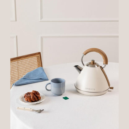 CREATE - KETTLE RETRO M – 1L Kettle – Beige