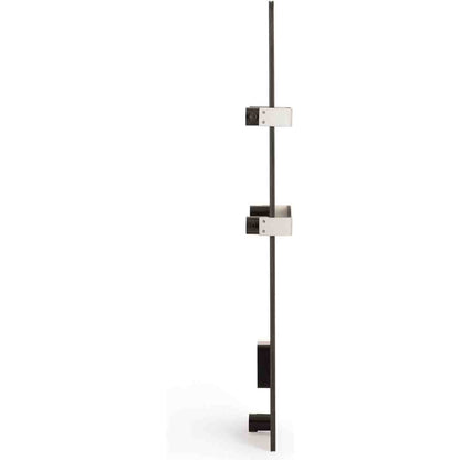 Create - Warm Towel Cristal – Electric Glass Towel Rail with WiFi, Black