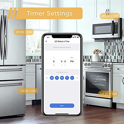 Refoss Wifi Smart Plug (Type F) Compatible With Alexa & Google Home - Voice Control
