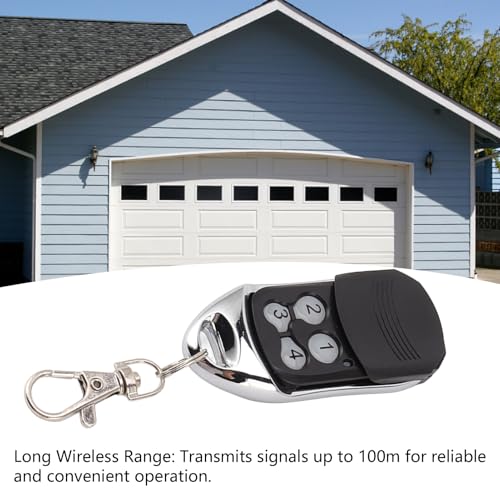 Jeffergarden Wireless Garage Door Opener Remote Control With 4 Buttons