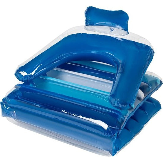 LIVARNO - Home Inflatable Pool Chair - Beach Chair - 3-in-1 - Beach Lounger - Pool Lounger - With Armrests