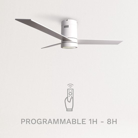 CREATE - WINDLIGHT MINIMAL DC - 40W Quiet Ceiling Fan - Ceiling Fan with Remote Control - 6 Speeds - Timer - Summer/Winter Function(with light)