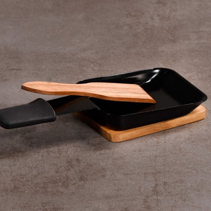 Scanpart Wooden Spatula Set for Gourmet Cooking