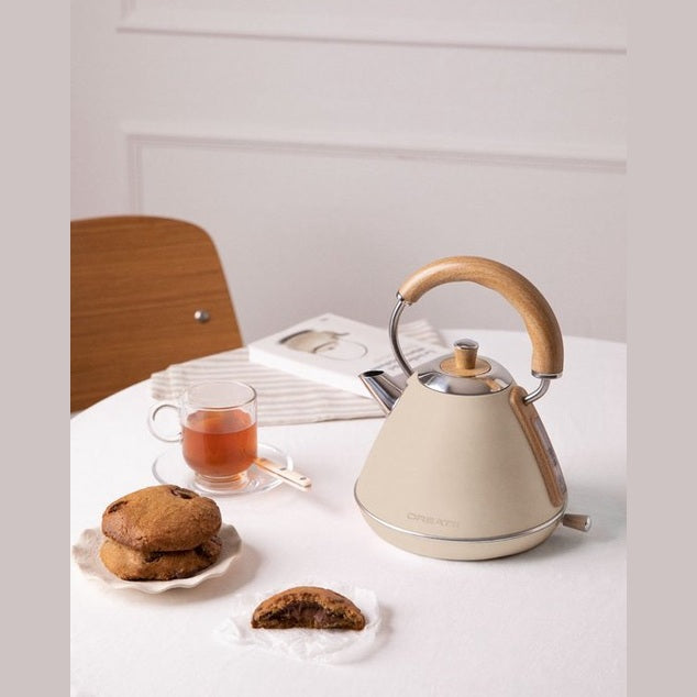 CREATE - KETTLE RETRO M – 1L Kettle – sand