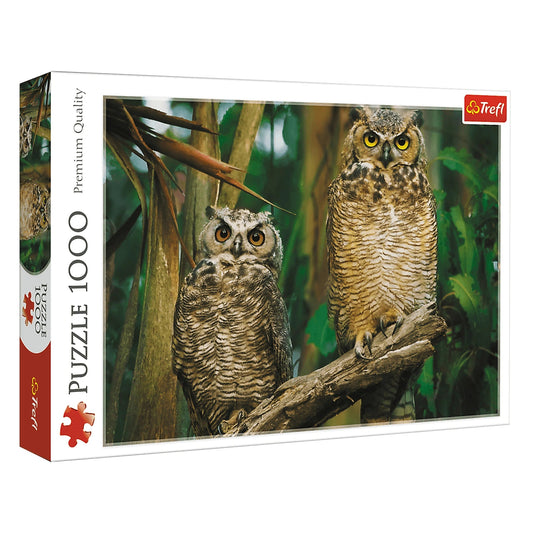 Trefl -  puzzle 1000 pieces "owls"