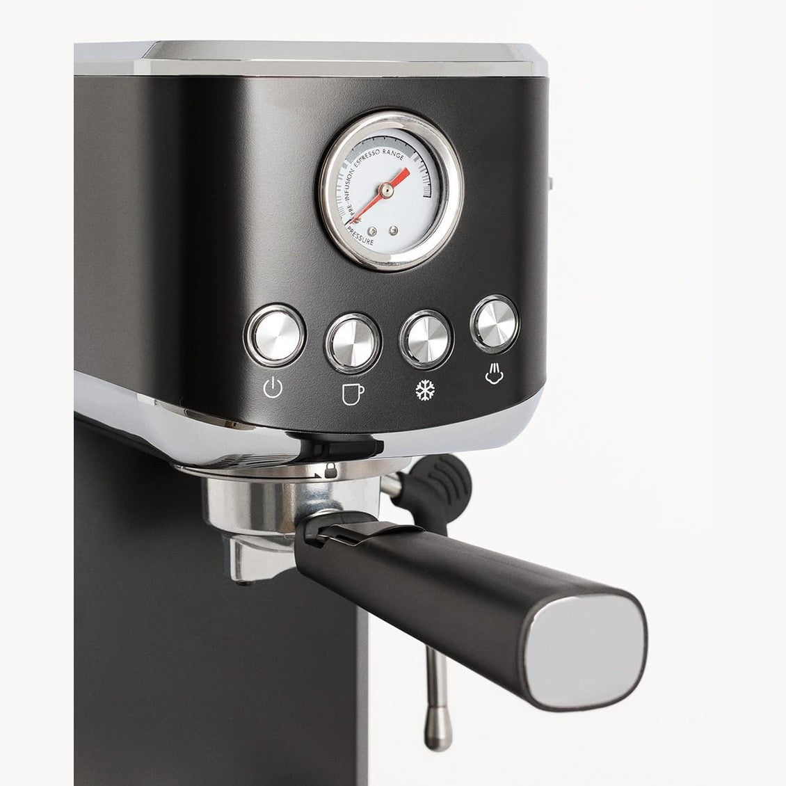 CREATE - Thera Classic Compact Espresso Machine – Semi-Automatic, 20 Bar, 1350 W - Black