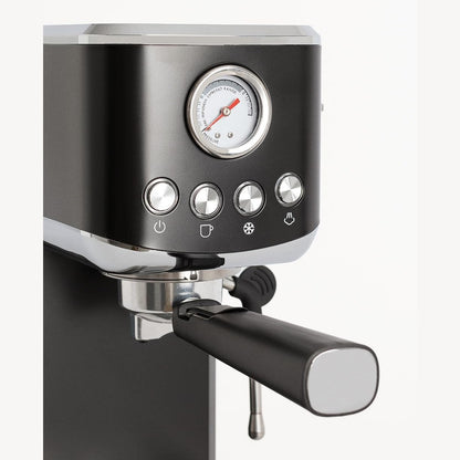CREATE - Thera Classic Compact Espresso Machine – Semi-Automatic, 20 Bar, 1350 W - Black