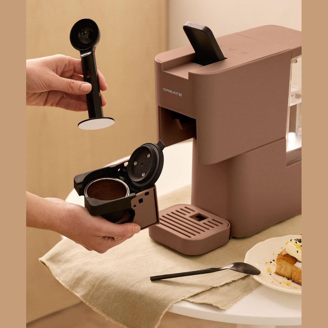 CREATE THERA STUDIO Multi-Capsule Espresso and Coffee Machine