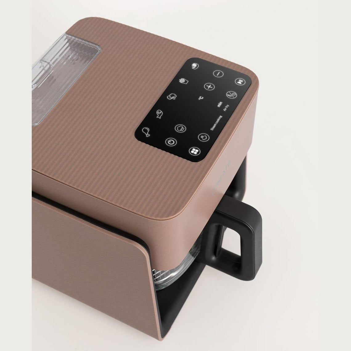 CREATE 4.2L Mist Oil-Free Hot Air Fryer with Mocha Water Steamer