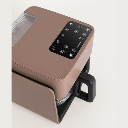 CREATE 4.2L Mist Oil-Free Hot Air Fryer with Mocha Water Steamer