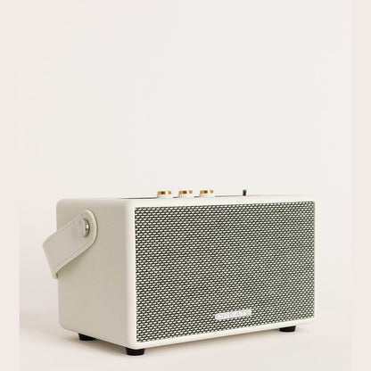 CREATE - Retro Portable Speaker – Bluetooth, USB and AUX (Black, 40W)