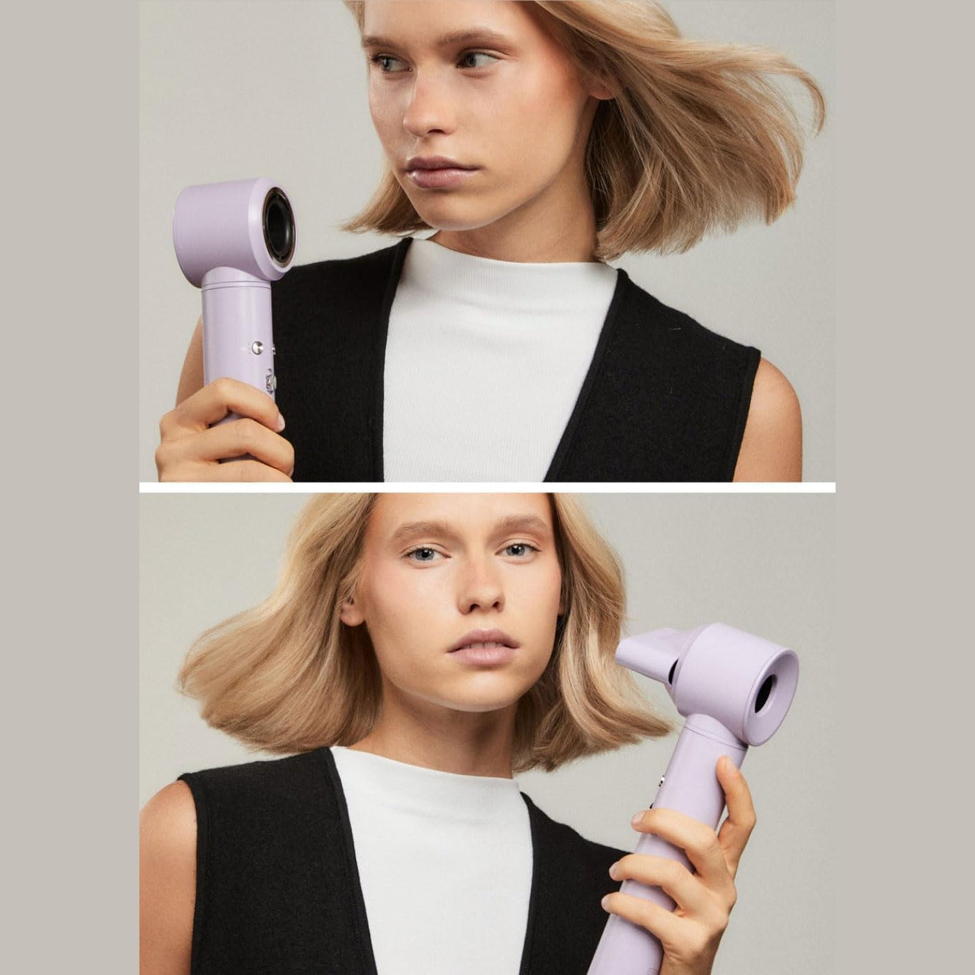 Create - ION STYLER PRO – 5-in-1 Professional Ion Air Dryer and Styling Brush | Purple